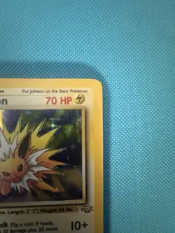Pokemon Jolteon TCG Jungle Holo Card 4/64 Unlimited Rare - Image 3