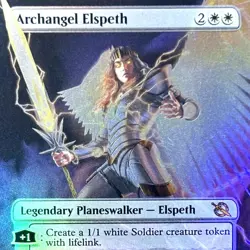 Archangel Elspeth (Borderless) - FOIL - MTG - MOM - 0320 - MYTHIC ~ NM - Image 1