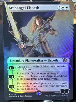 Archangel Elspeth (Borderless) - FOIL - MTG - MOM - 0320 - MYTHIC ~ NM - Image 3