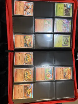 Part Complete Destined Rivals Master Base Set Pokemon TCG Includes VaultX Binder - Image 4