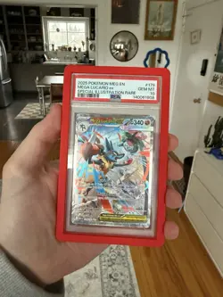 PSA 10 Mega Lucario ex 179/132 Special Illustration Rare 2025 Pokemon MEG EN SIR - Image 3