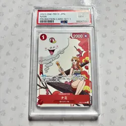 PSA10 Nami OP01-016 Romance Dawn Promotion Card Set 1 One Piece Card 2023 Japan - Image 1