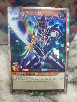 Buster Blader Yugioh Card Rush Duel Custom English Translated Overframe Art Holo - Image 1