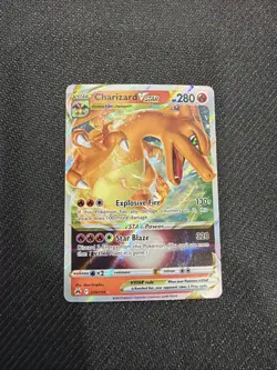 Pokemon Crown Zenith Charizard VSTAR Ultra Rare Holo Card #19/159 Mint Condition - Image 1