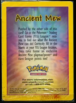 Ancient Mew Sealed Mint Pokemon Card - Image 1