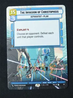 The Invasion of Christophsis 351 Hyperspace - Star Wars Unlimited Card #233 - Image 1