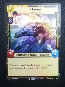 Rampart 680 Foil - Star Wars Unlimited Card #4IZ - Image 1