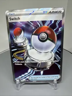 Switch 123/094 Pokemon Card | Near Mint | Trainer Item - Image 2