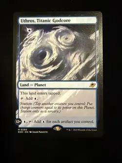 Uthros, Titanic Godcore (260) Edge of Eternities EOE MTG Magic - Pack Fresh! - Image 1