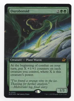 Ouroboroid (Extended Art) *FOIL* #0345 Edge of Eternities Magic MTG - Image 1