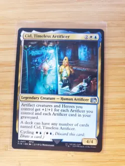 MTG Cid, Timeless Artificer 411 - FINAL FANTASY #411 Regular FFVI - Image 1