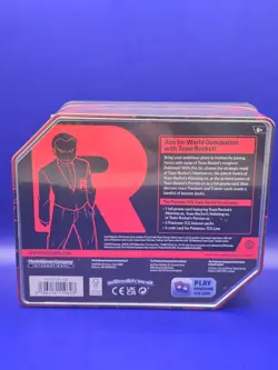 Pokemon TCG Team Rocket Tin Persian ex Sealed Brand New Promo + 5 Booster Packs - Image 4