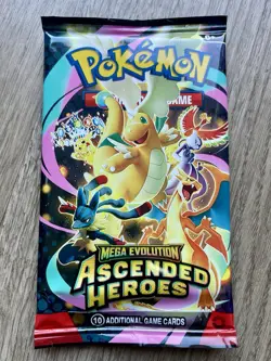 5 Packs Pokemon Mega Evolution Ascended Heroes Booster Pack - TCG -10 Cards Each - Image 2