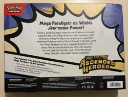 Pokemon Ascended heroes Mega Feraligatr Ex Box - Image 2