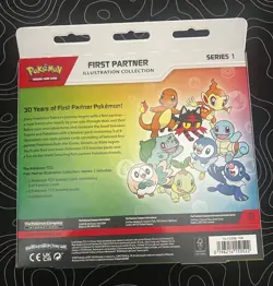 Pokemon TCG First Partner Illustration Collection Series 1 Box Promo - Image 2