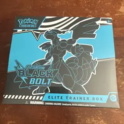 Pokemon Scarlet and Violet Black Bolt Elite Trainer Box BRAND NEW ETB SEALED - Image 1
