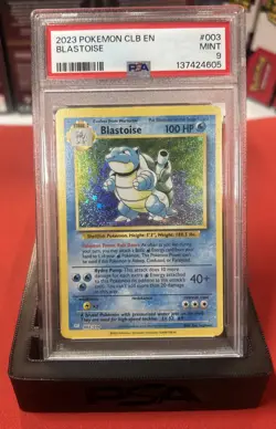 2023 Pokemon Classic CLB EN 003 Blastoise - PSA 9 - Image 1