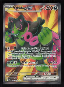 Okidogi ex Holo Ultra Rare Pokemon SV: Shrouded Fable 082/064 NM - Image 1