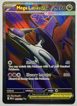 Mega Latias EX 163/132 (NM) Ultra Rare ME01: Mega Evolutions 2026 Pokemon TCG - Image 1