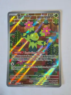 Maractus 160/159 Illustration Rare Journey Together Pokemon Holo Near Mint - Image 1