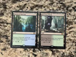 Botanical Sanctum #267 &Blooming Marsh #266 OTJ MTG - Image 1