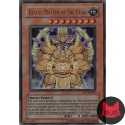 Yugioh Exxod, Master of the Guard SD7-EN001 Ultra Rare NM - Image 1