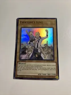 Everyone's King - Ultra Rare 1st Edition SDCK-EN050 - NM - YuGiOh - Image 1