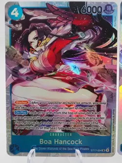 2x Boa Hancock ST17-004 Super Rare SR Playset One Piece Card Game TCG English NM - Image 2