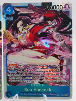 2x Boa Hancock ST17-004 Super Rare SR Playset One Piece Card Game TCG English NM - Image 3