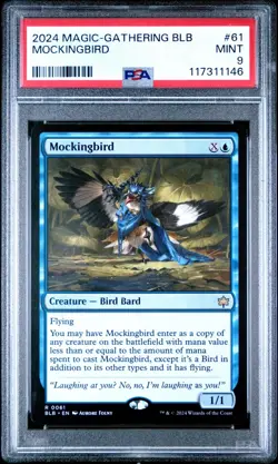 2024 MTG Mockingbird Bloomburrow Regular #61 PSA: 9 - Image 1