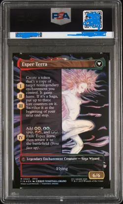 2025 MTG FINAL FANTASY #0323 ESPER TERRA/TERRA, MAGICAL ADEPT PSA 10 - Image 2