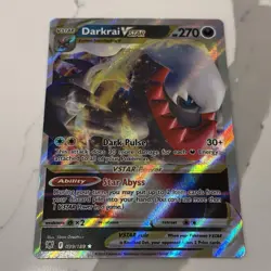 Darkrai VSTAR - 099/189 - Pokemon TCG Astral Radiance Ultra Rare Promo Card NM - Image 1