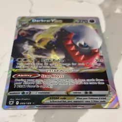 Darkrai VSTAR - 099/189 - Pokemon TCG Astral Radiance Ultra Rare Promo Card NM - Image 2