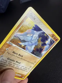 Pokemon TCG Onix Card 69/109 EX Team Rocket Returns Reverse Holo LP - Image 5