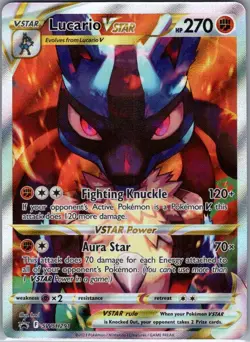 Lucario VSTAR SWSH291 SWSH: Sword & Shield Promo Cards - Pokemon Card - NM - Image 1