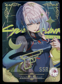 Lucy Kushinada Cyberpunk: Edgerunners Waifu Anime Card Goddess Story CCG - Image 1