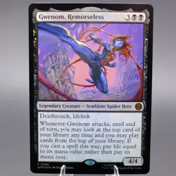 Gwenom, Remorseless 286 P Unique and Miscellaneous Promos NM MTG - Image 1
