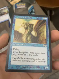 Peregrine Drake | LP | Urza’s Saga | MTG Magic The Gathering - Image 2