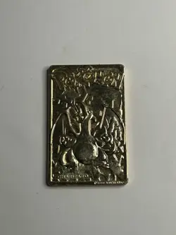 Charizard 1999 Pokemon Burger King Nintendo 23 Karat Gold Plated Card - No COA - Image 1