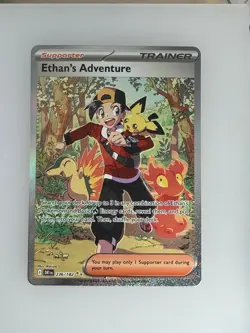2025 Pokemon Destined Rivals Ethan's Adventure 236/182 - Image 1