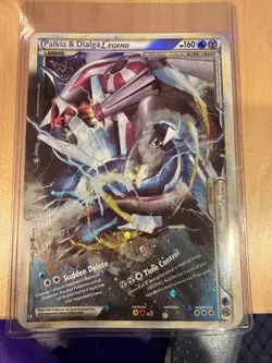 Pokemon - Palkia and Dialga Legend Oversize Jumbo - 102/102 Holo Rare - LP - Image 1