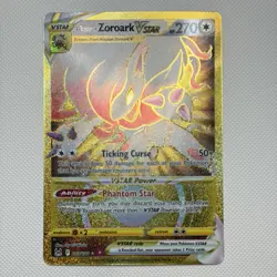 Pokemon TCG - Hisuian Zoroark VSTAR 213/196 - Lost Origin - Secret Rare - NM+ - Image 1