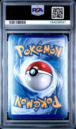 2002 POKEMON EXPEDITION #2 AMPHAROS-REV.FOIL PSA 8 - Image 2