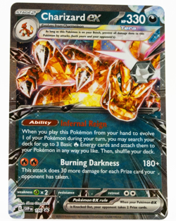Charizard ex Pokemon SVP 196 Black Star Promo Holo NM - Image 1