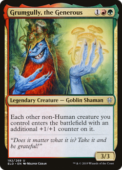 MTG Grumgully, the Generous ELD #192 Uncommon - Image 1