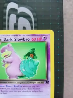 Pokemon TCG Dark Slowbro 29/82 Team Rocket Non Holo WOTC Pokemon Card - LP - Image 3