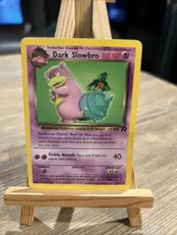 Pokemon TCG Team Rocket Dark Slowbro 29/82 Non-Holo Rare Card - Image 1