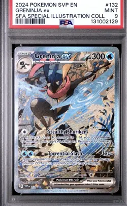 Greninja ex 132 Sv: Scarlet & Violet Promo Cards Holo - Image 1