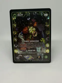 Dead World TCG Dizzy 114/116 DEMO EDITION Holo Rare Card 2024 - Image 1