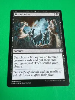 MTG - Buried Alive - Commander Anthology 2018 - Image 1